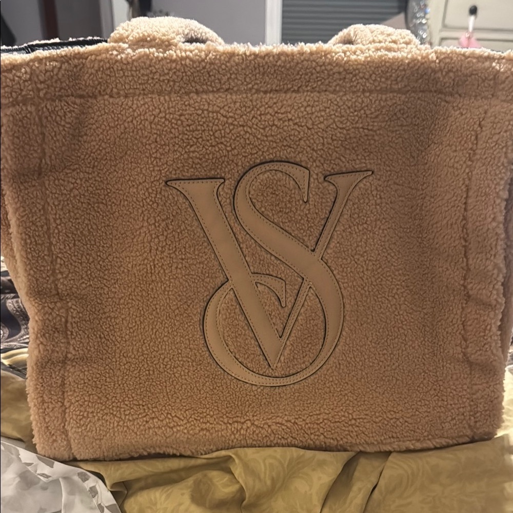 Victoria's Secret Beige Tote Bag